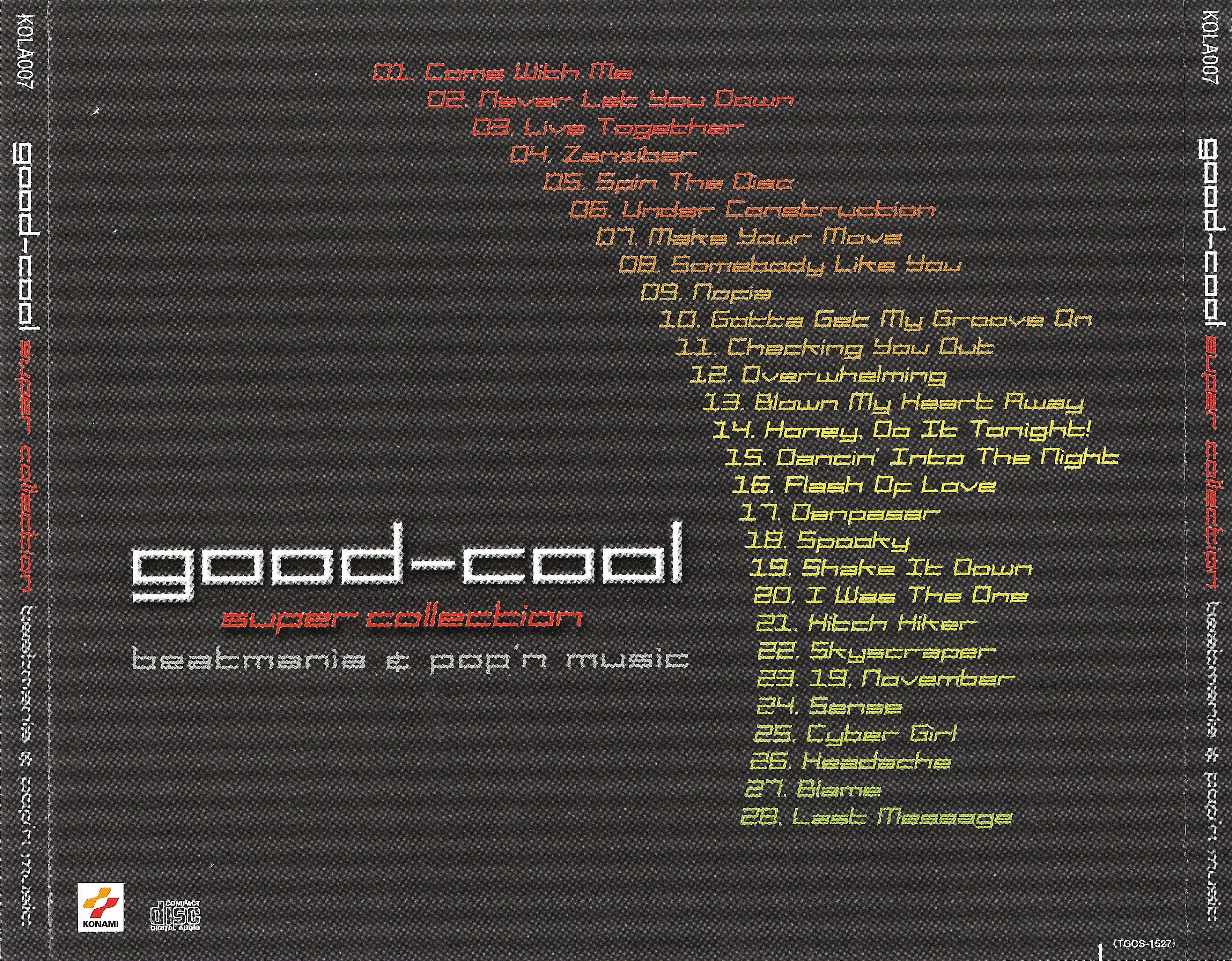good-cool Super Collection beatmania & pop'n music (2002